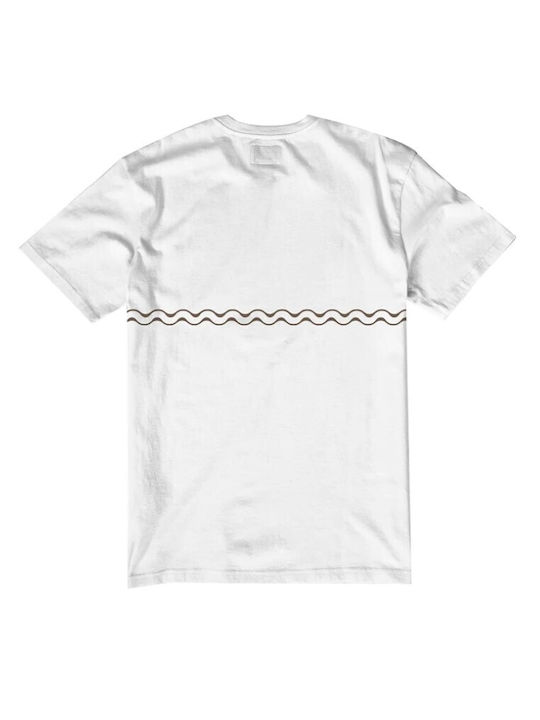 Vissla Ανδρικό T-shirt Κοντομάνικο Λευκό