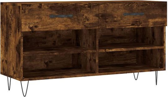 Ξύλινη με 4 Ράφια 102x35x55cm Ξύλινη με 4 Ράφια 102x35x55cm
