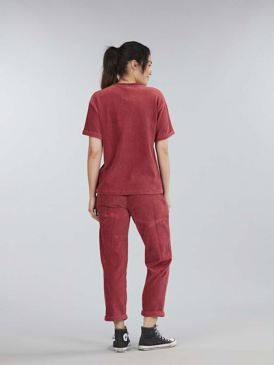 Picture Organic Clothing Feminin Tricou Burgundy