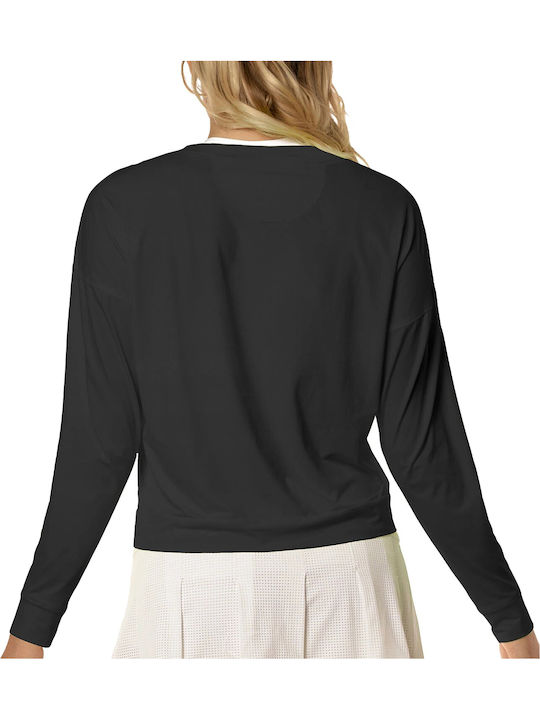 Damenbluse Langärmelig Schwarze