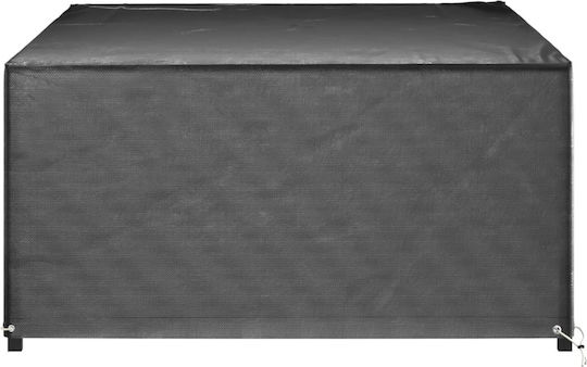vidaXL Waterproof Dining Table Cover Black 230x165x80cm 2pcs