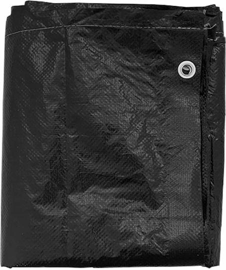 vidaXL Waterproof Dining Table Cover Black 230x165x80cm 2pcs
