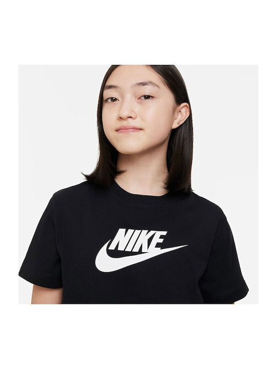Kids' T-shirt Black Sportswear