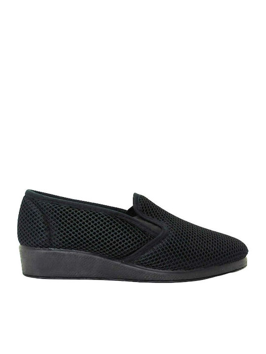 Women's Canvas Slip-Ons Black