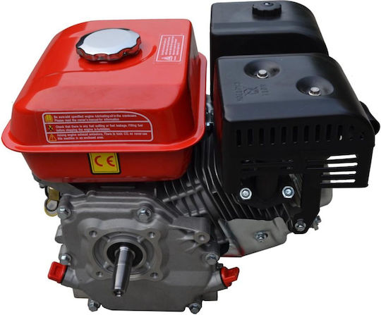 Bax Κινητήρας Βενζίνης Τετράχρονος 196cc 6.5hp Μέγιστων Στροφών 3600rpm με Κώνο και Μίζα (Ρεζερβουάρ 3.6lt)