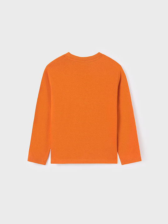 Mayoral Kids Blouse Long Sleeve Orange