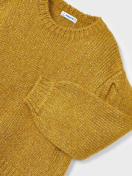 Kids' Sweater Long Sleeve Yellow Fantasia
