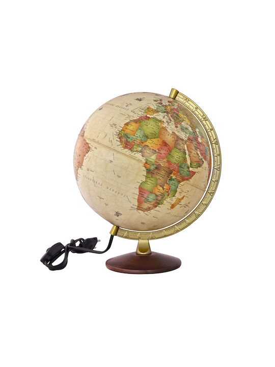 Cosmic Illuminated World Globe with Diameter 30cm and Height 40.5cm Tecnodidattica