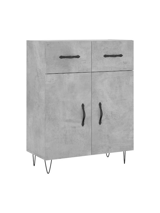 Metallic Storage Cabinet L69.5xW34xH90cm