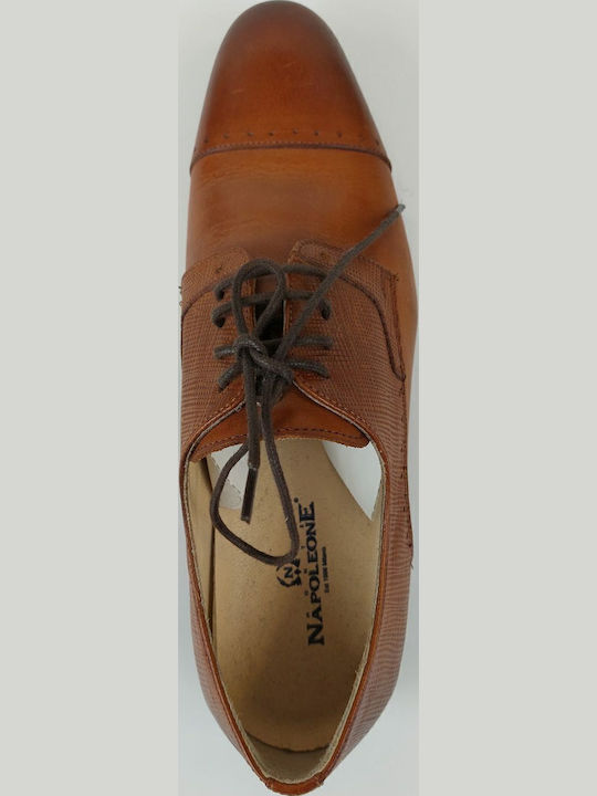 Men's Leather Oxfords Tabac Brown