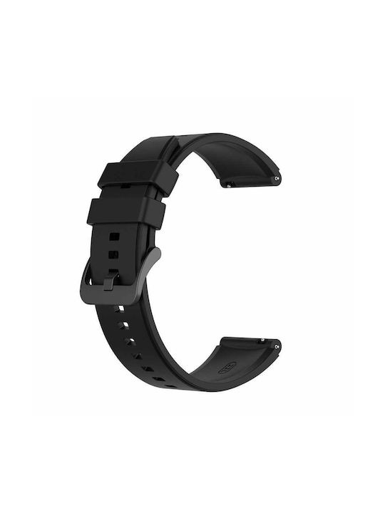 Tech-Protect Smoothband Curea Silicon Negru (Huawei Watch 3 / Huawei Watch GT 2 Pro)