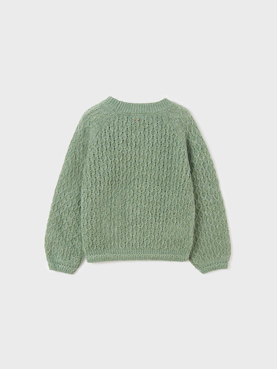 Abel & Lula Kids Sweater Long Sleeve Green