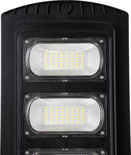 GloboStar Solar Road Light 12W 900lm Cold White 6000K with Motion Sensor and Photocell IP65 24x63x6cm