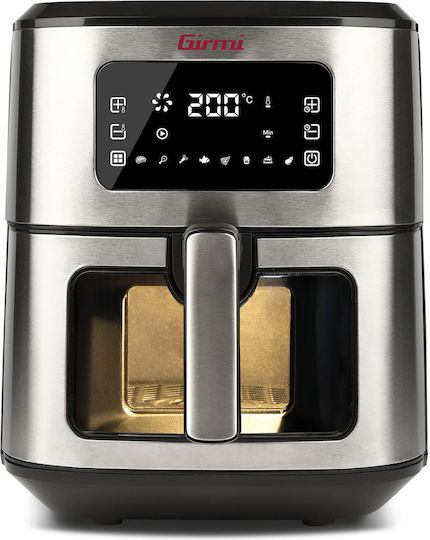 Girmi FG88 Air Fryer 6.5lt Ασημί
