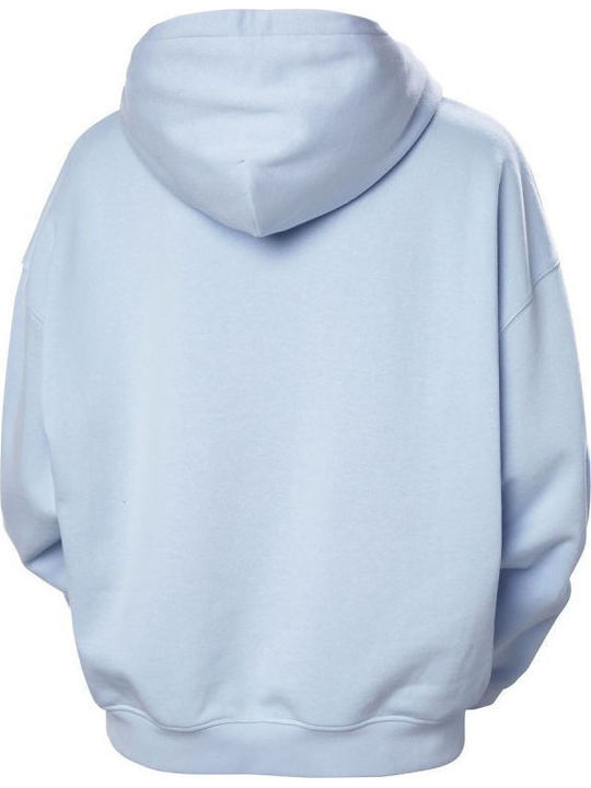 Women's Sweatshirt Hooded Light Blue