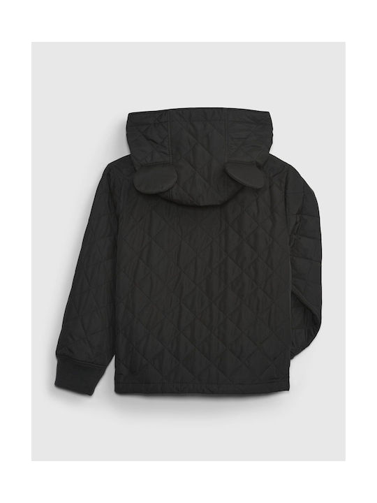 GAP Girls Bomber Black with Ηood