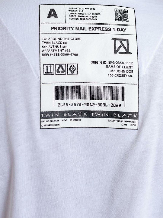 T-shirt Μαύρο