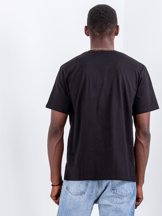 T-shirt Μαύρο