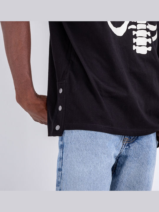 T-shirt Μαύρο