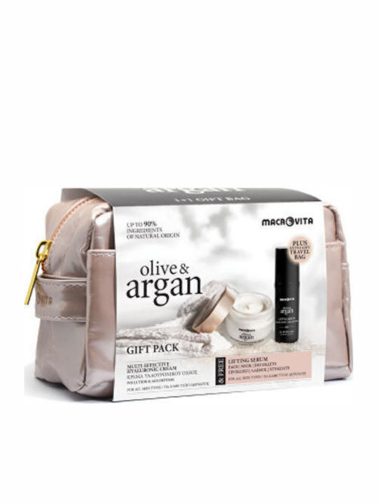 Macrovita Olive & Argan Fift Pack Комплект за грижа за кожата за Хидратация Macrovita Olive & Argan Fift Pack Комплект за грижа за кожата за Хидратация