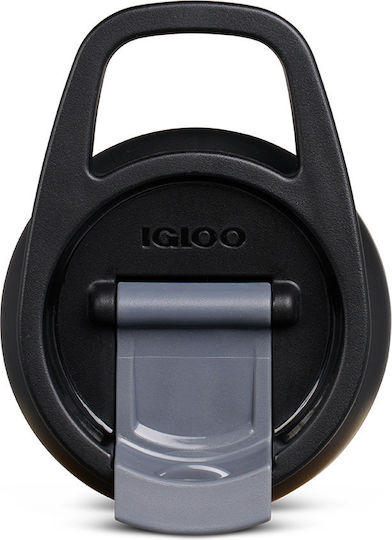Igloo Tumbler Ποτήρι Θερμός Ανοξείδωτο 354ml Πράσινο με Καλαμάκι και Λαβή