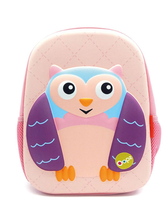 Oops Happy Trolley Owl Куфар Многоцветен