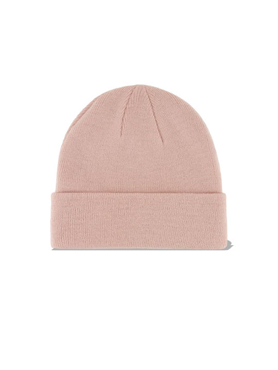 Champion Beanie Unisex Σκούφος Πλεκτός σε Μπεζ χρώμα