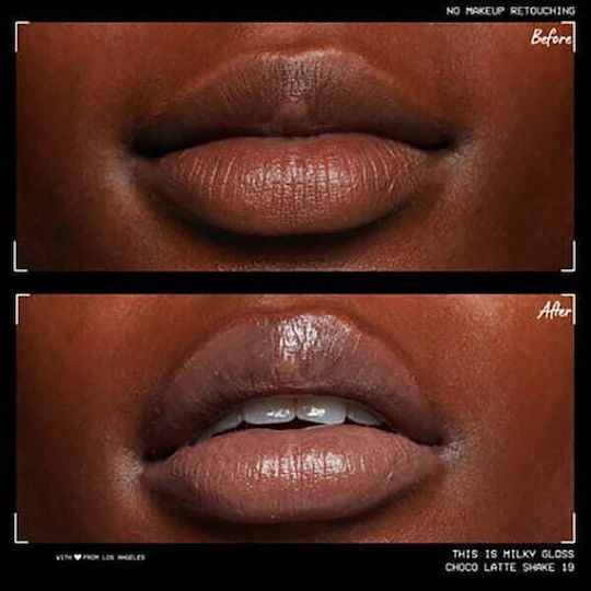 NYX Professional Makeup This Is Milky Lip Gloss 19 Choco Latte Shake 4ml