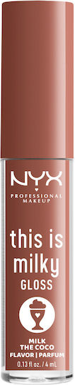 NYX Professional Makeup This Is Milky Lip Gloss 20 Milk The Coco 4ml
