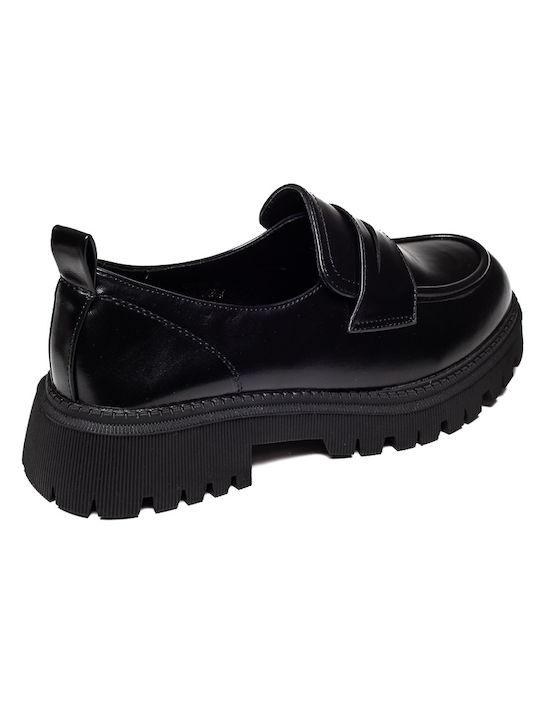 Franchesca Moretti Women's Moccasins in Black Color