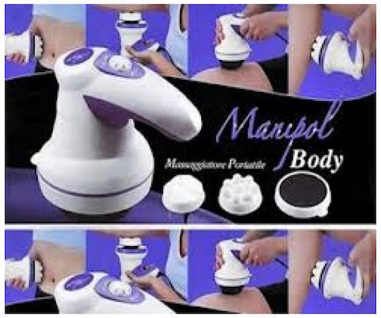 Manipol Massage Device for the Body against Cellulite White