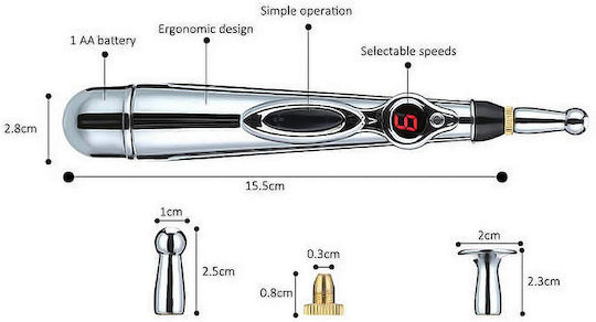 Factory Acupuncture Pen for Self-Therapy for Pain Relief Pen Massage Acupressure for the Hands against Cellulite