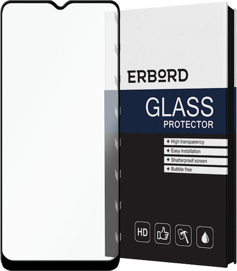 5D Full Face Tempered Glass Μαύρο (Realme C21Realme C21)