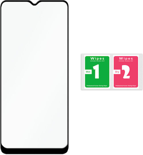 5D Full Face Tempered Glass Μαύρο (Realme C21Realme C21)