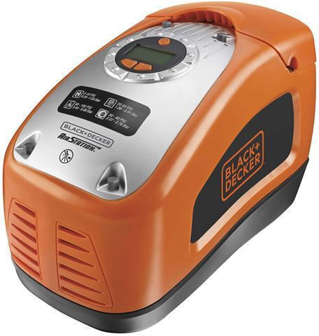 Black & Decker Τρόμπα Αυτοκινήτου 160PSI με Καλώδιο Αναπτήρα 12V