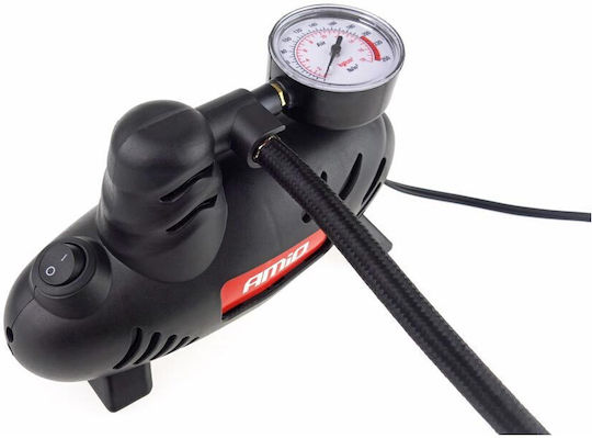 AMiO Car Tire Pump 250PSI with Cable 12V