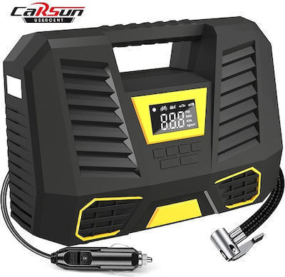 Carsun Τρόμπα Αυτοκινήτου C1808-2 150PSI με Καλώδιο Αναπτήρα 12V