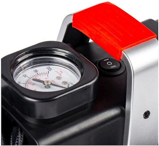 AMiO Τρόμπα Αυτοκινήτου 200PSI με Καλώδιο Αναπτήρα 12V