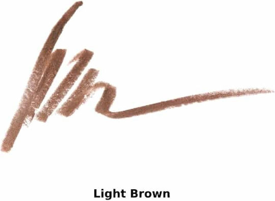 MUA Brow Define Eyebrow Pencil With Blending Brush Pencil For Eyebrows Light Brown