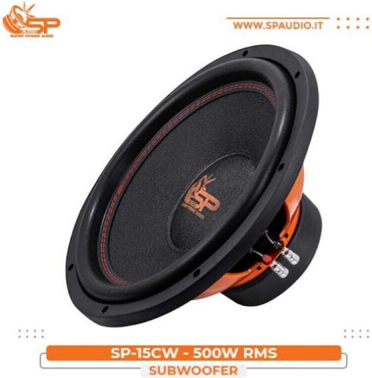 SP Audio Subwoofer Αυτοκινήτου 15" 500W RMS