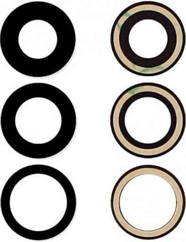 Camera Lens Glass Black for iPhone 14 Pro
