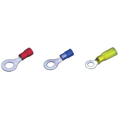 Eval Insulated Ring Terminal 10,5mm Blue 04363-10BL