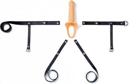 Virgite Harness με Dildo στο χρώμα του δέρματος