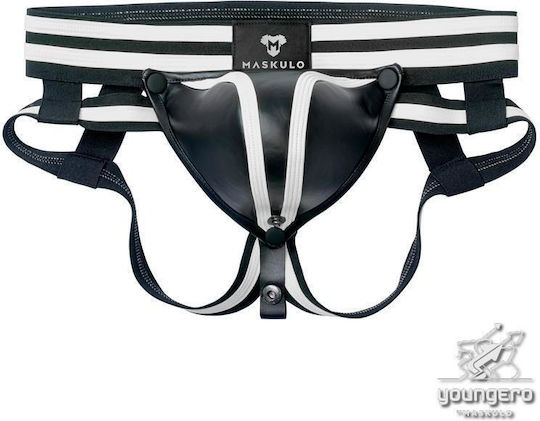 Maskulo Мъжки секси джокстрап Черен