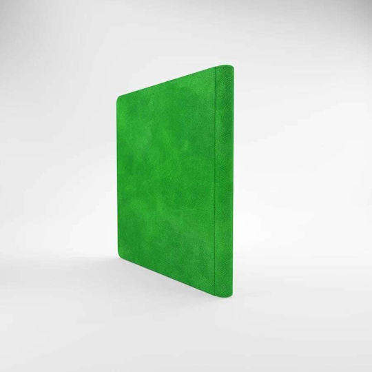 Gamegenic Zip-Up Album 24 Pocket Binder 12-Pocket Standard Size Green