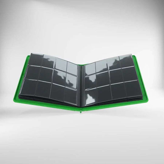 Gamegenic Zip-Up Album 24 Pocket Binder 12-Pocket Standard Size Green