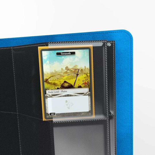 Gamegenic Prime Album 24 Pocket Binder 12-Pocket Standard Size Blue