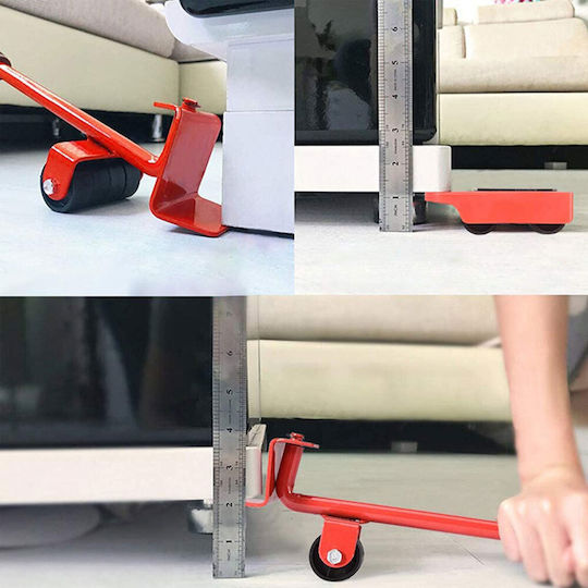 Furniture Lifter for Weight Load up to 150kg Red