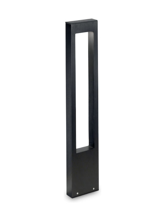 Ideal Lux Vega Outdoor Floor Lamp Small Post 15W IP44 for G9 Light Bulb Base Black
