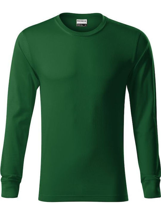 Rimeck Men's Long Sleeve Promotional Blouse Green